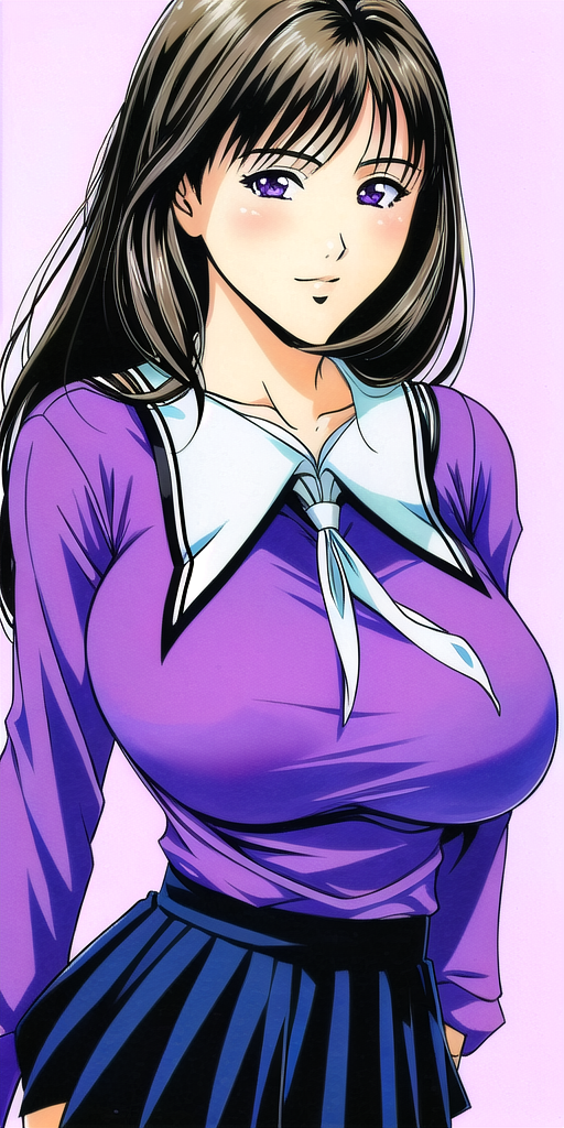 14597-2896235278-yoshizuki_iori, huge_breasts, standing, solo,  _lora_yoshizuki_ioriV4_.9_ school_uniform_purple_shirt_blue_skirt_white_neckerchi.png